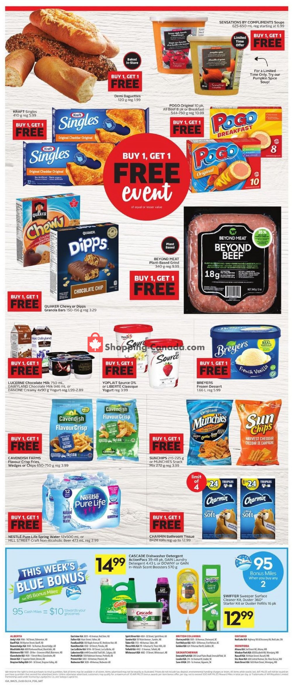 IGA Extra flyer from Thursday October 15, 2020 to Wednesday October 21, 2020 - page 6