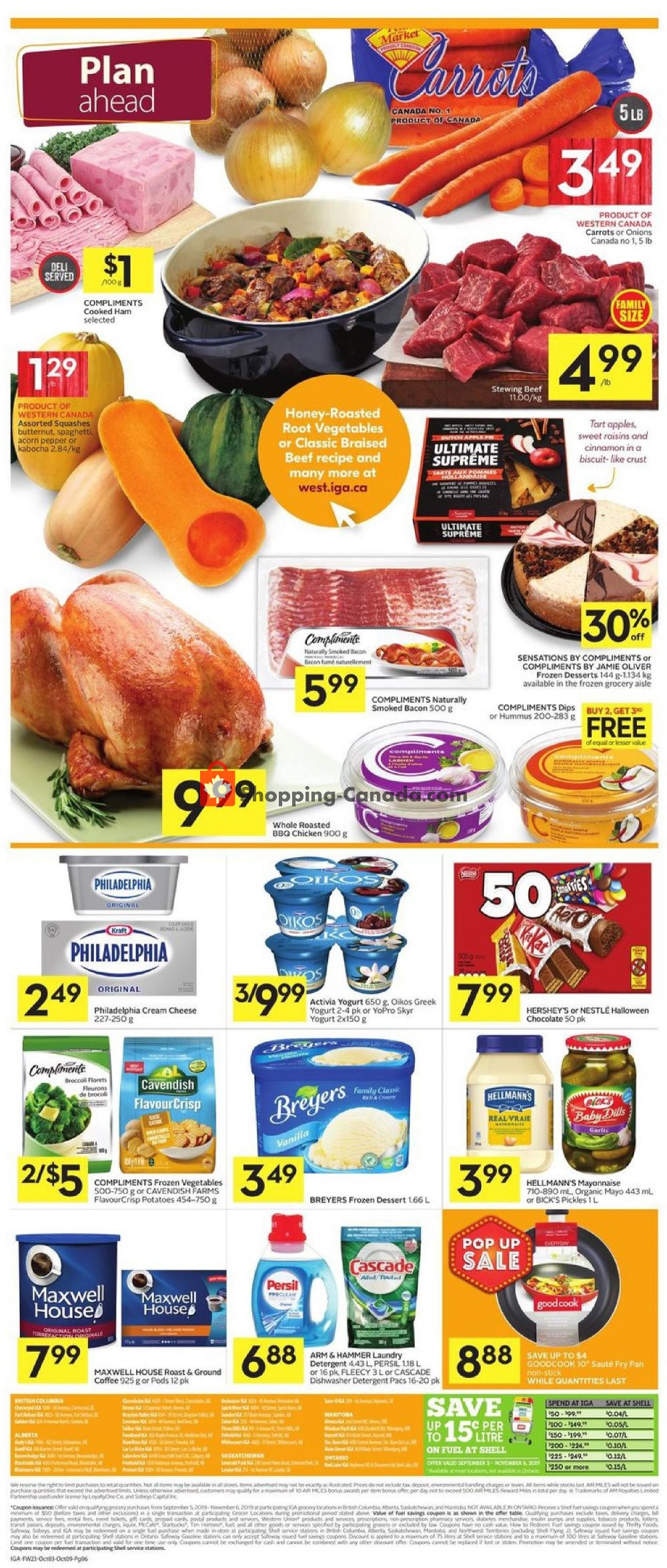 IGA Extra flyer from Thursday October 3, 2019 to Wednesday October 9, 2019 - page 6
