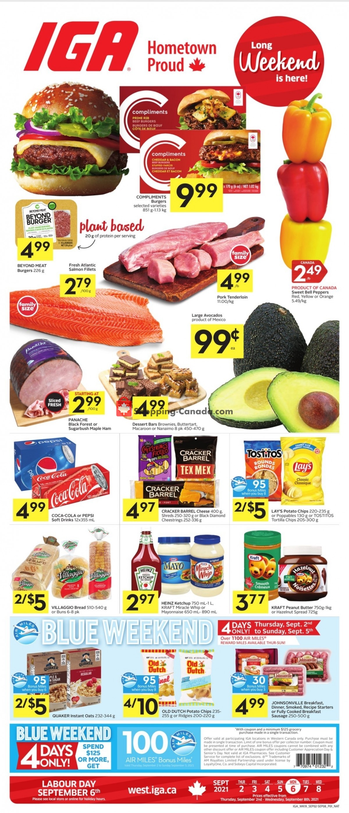 IGA Extra Canada, flyer (Special Offer ON) September 2 September