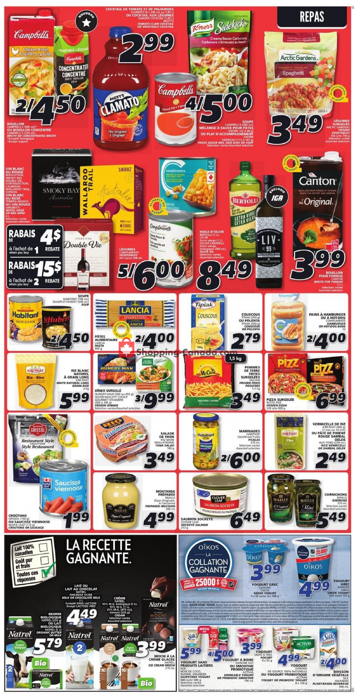 IGA Extra flyer from Thursday April 1, 2021 to Wednesday April 7, 2021 - page 14