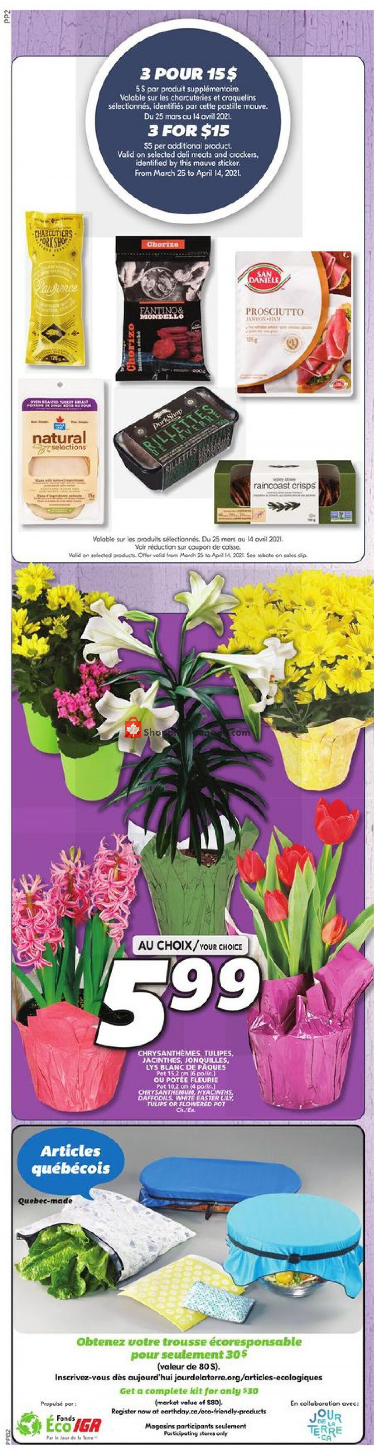 IGA Extra flyer from Thursday April 1, 2021 to Wednesday April 7, 2021 - page 2