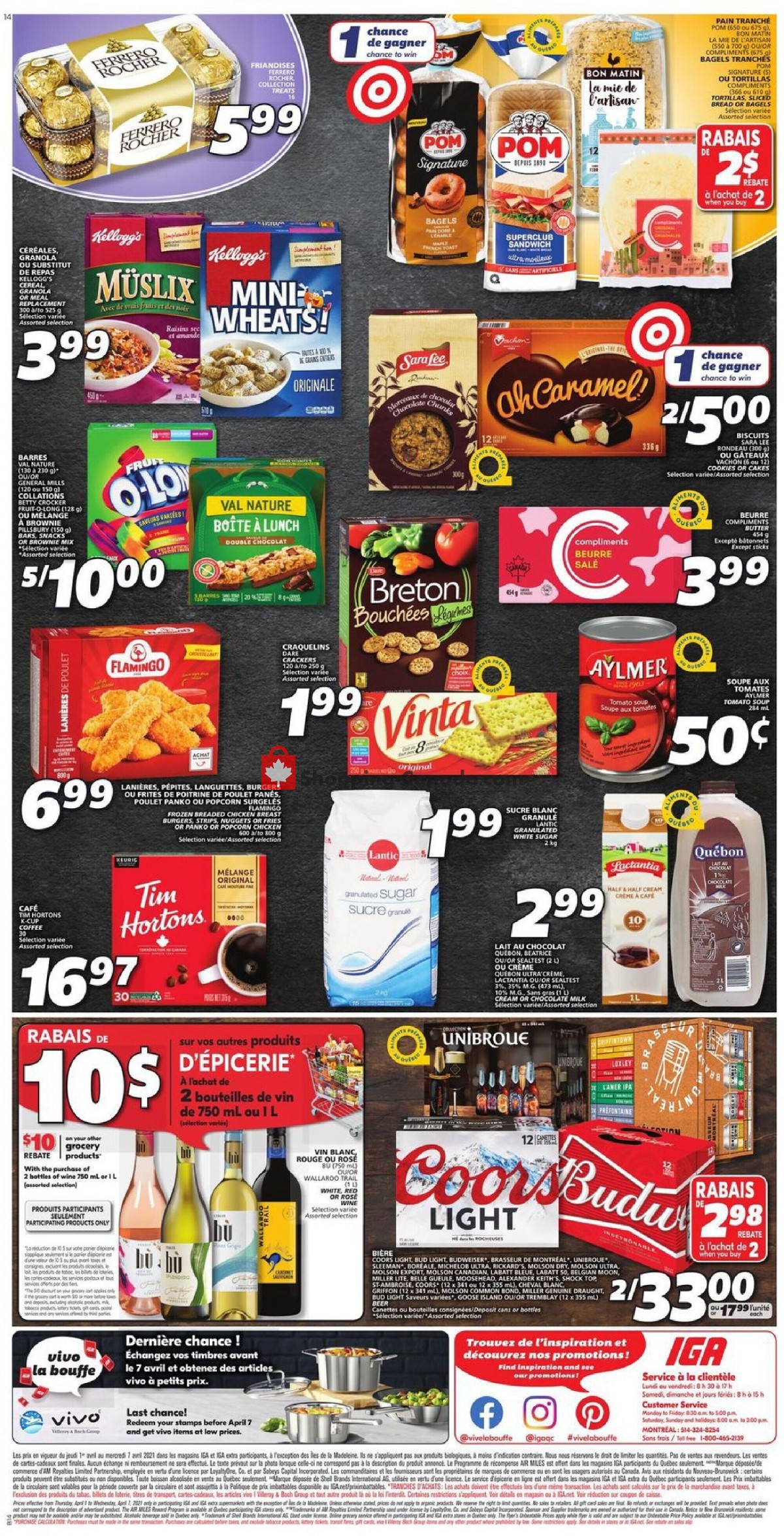 IGA Extra flyer from Thursday April 1, 2021 to Wednesday April 7, 2021 - page 6