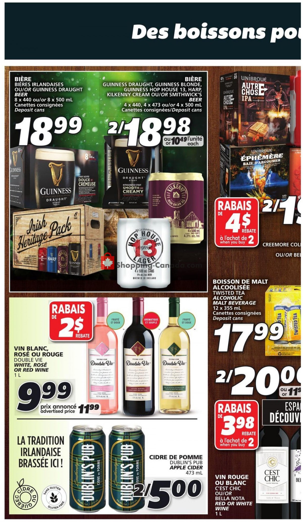 IGA Extra flyer from Thursday February 25, 2021 to Wednesday March 3, 2021 - page 18