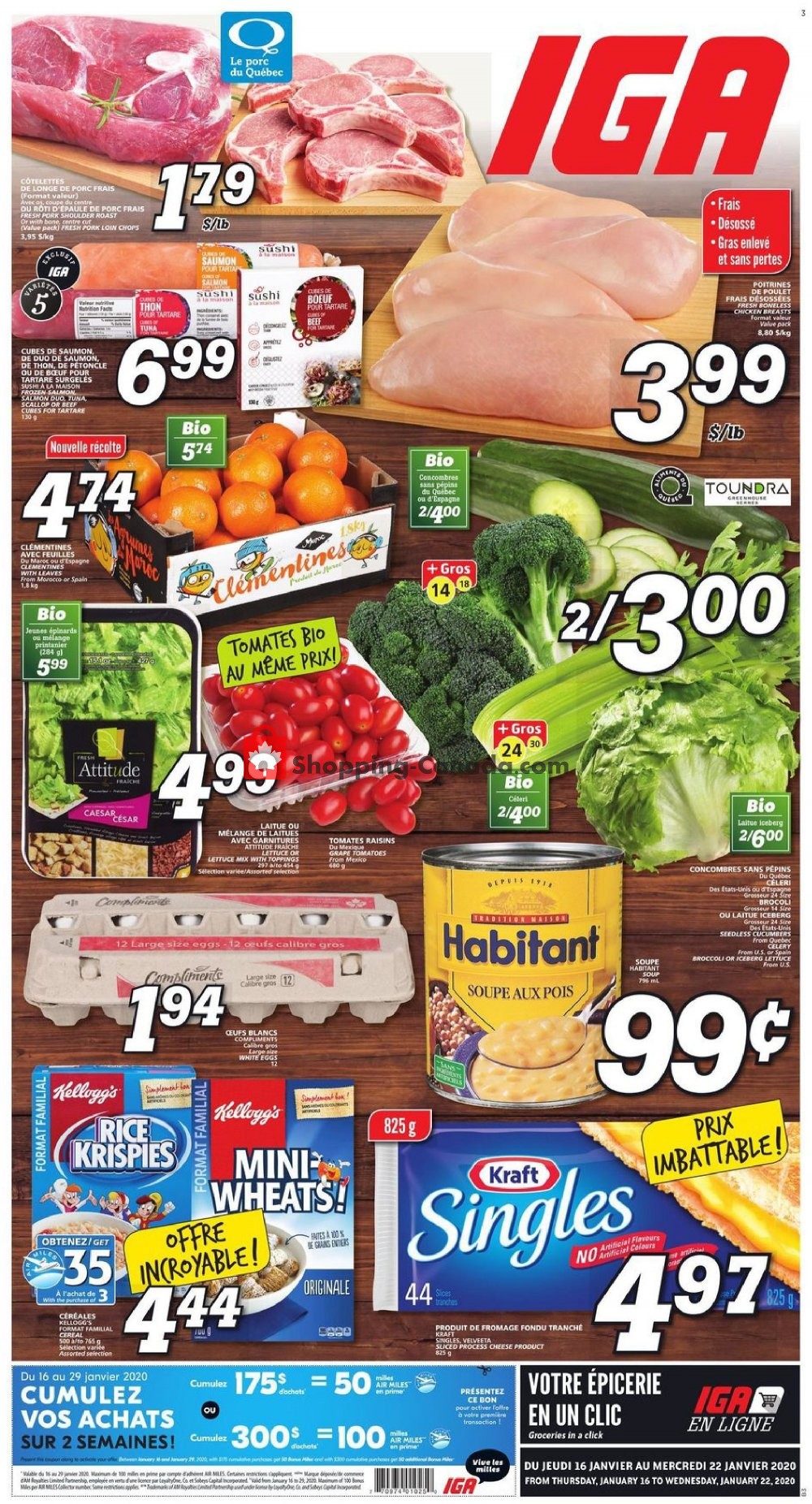 IGA Extra flyer from Thursday January 16, 2020 to Wednesday January 22, 2020 - page 2