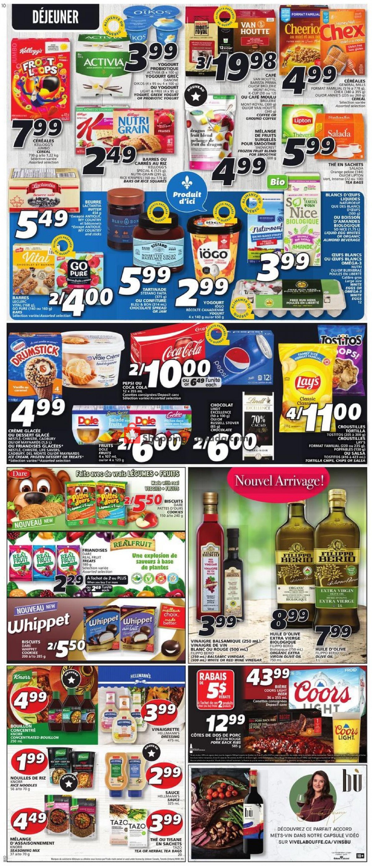 IGA Extra flyer from Thursday July 15, 2021 to Wednesday July 21, 2021 - page 18