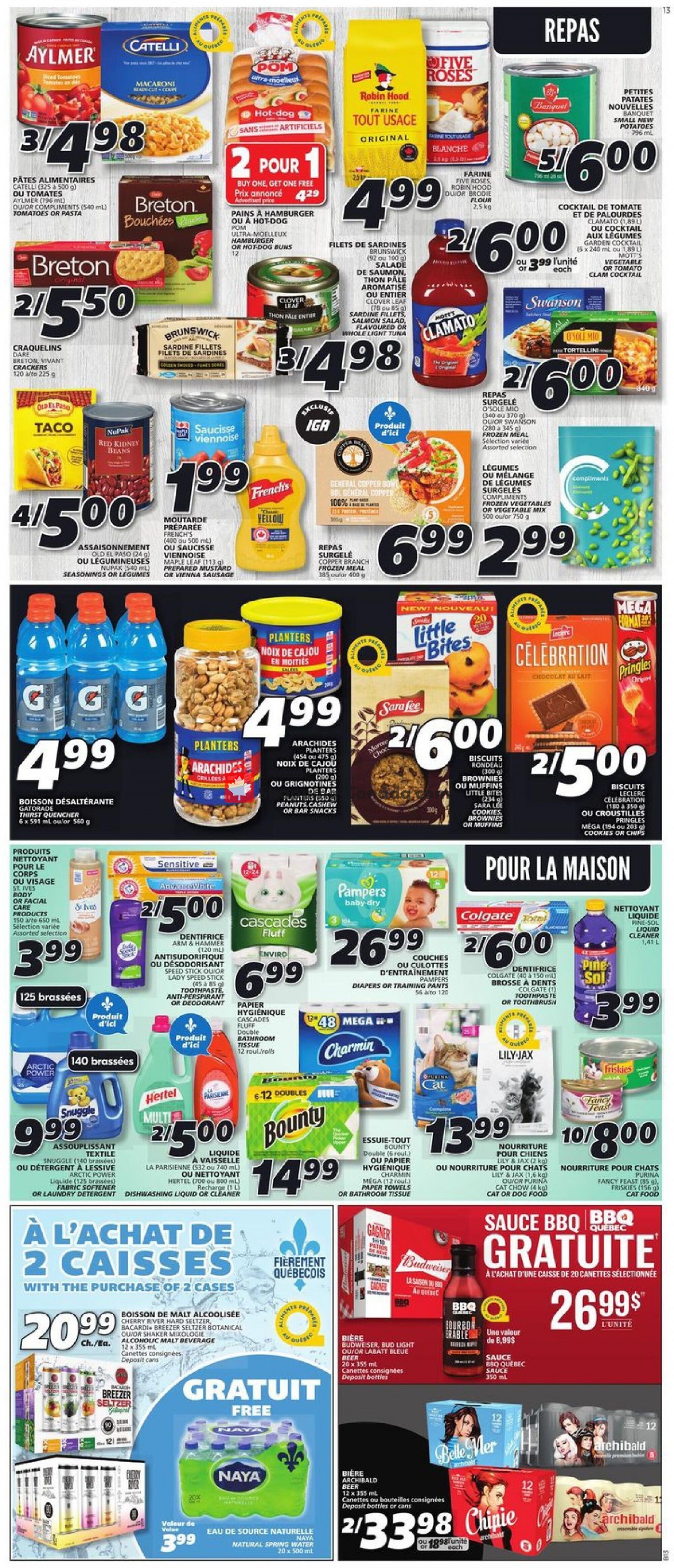 IGA Extra flyer from Thursday July 15, 2021 to Wednesday July 21, 2021 - page 21