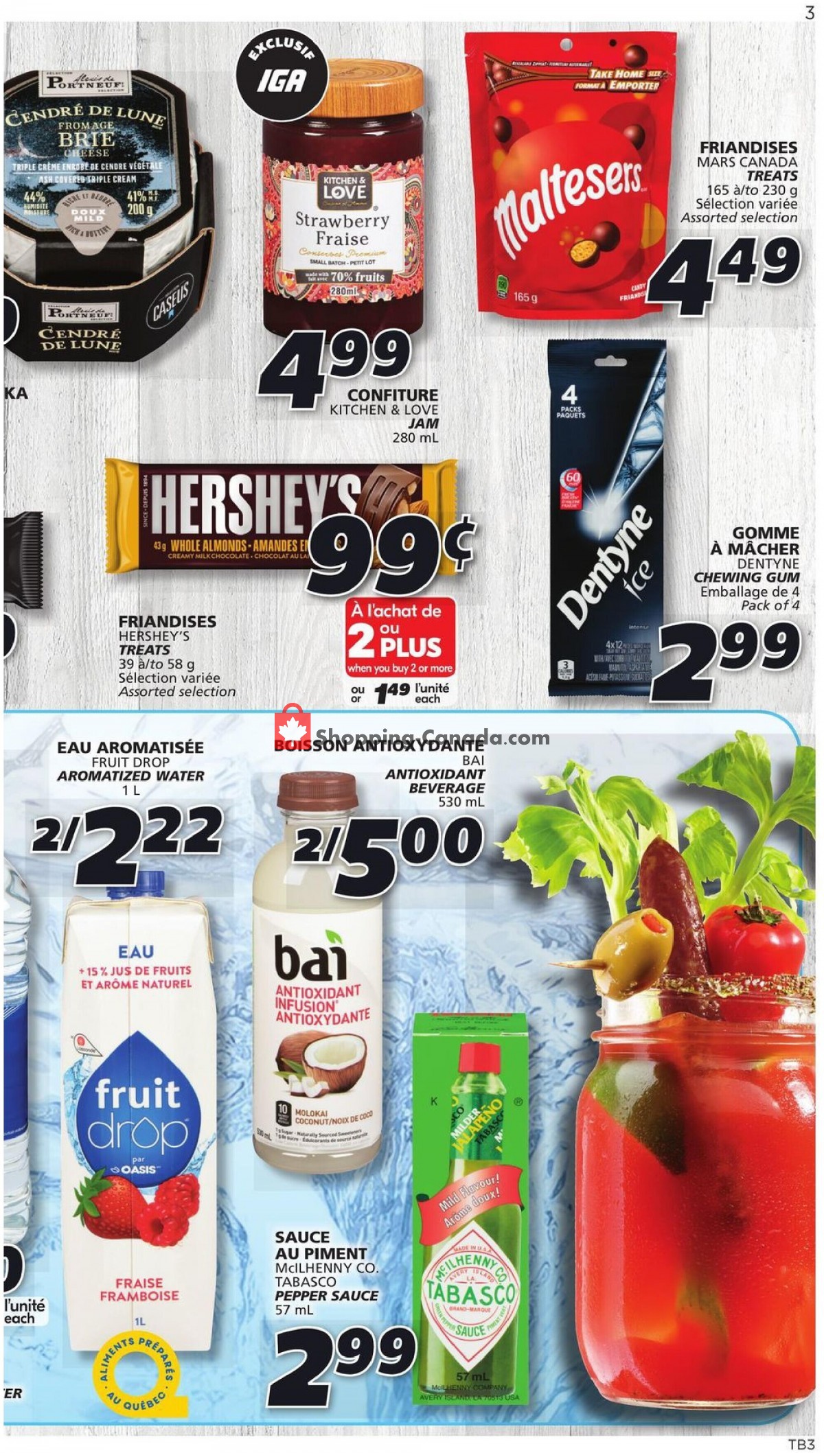 IGA Extra flyer from Thursday July 15, 2021 to Wednesday July 21, 2021 - page 27