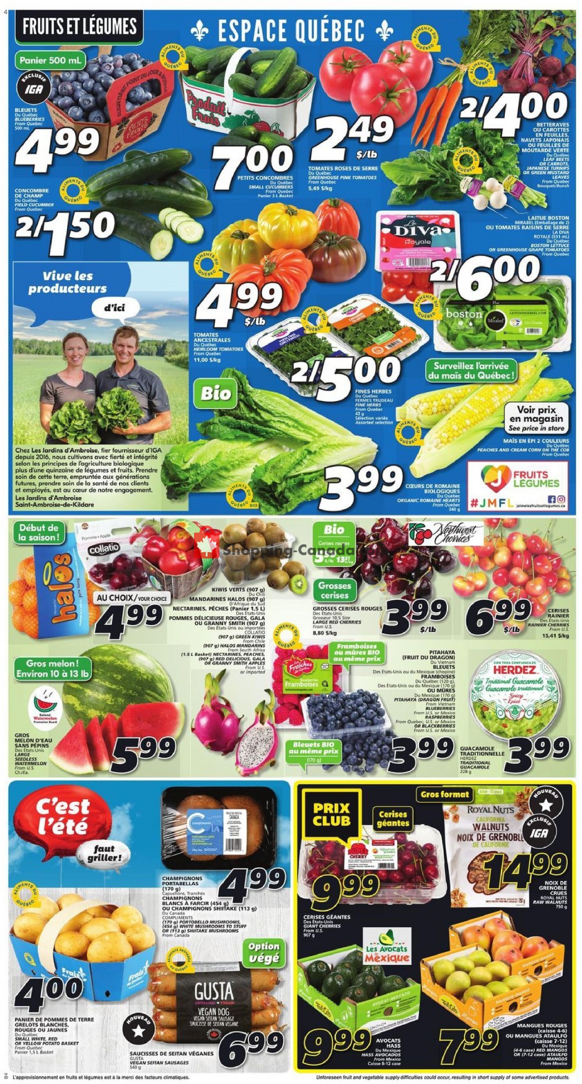 IGA Extra flyer from Thursday July 15, 2021 to Wednesday July 21, 2021 - page 8