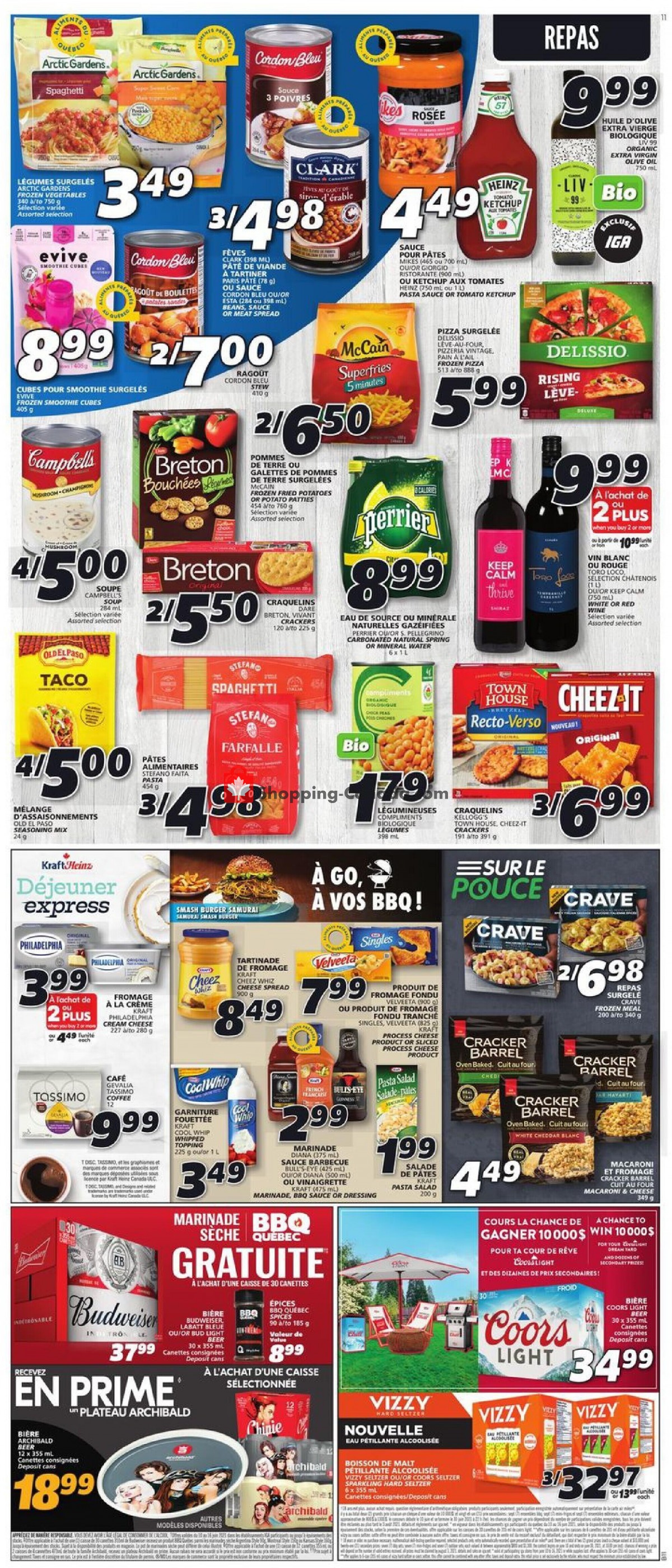IGA Extra flyer from Thursday June 10, 2021 to Wednesday June 16, 2021 - page 17