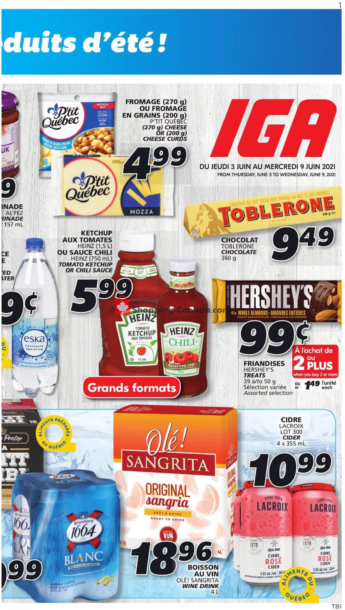 IGA Extra flyer from Thursday June 10, 2021 to Wednesday June 16, 2021 - page 21