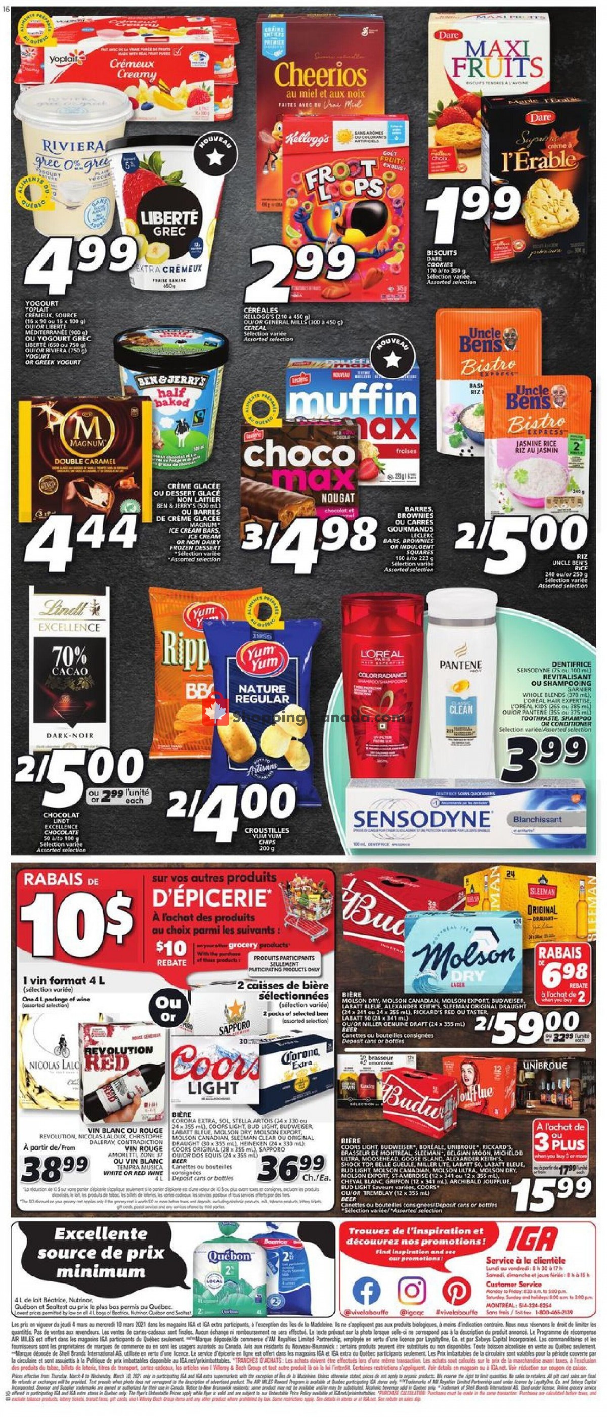 IGA Extra flyer from Thursday March 4, 2021 to Wednesday March 10, 2021 - page 5