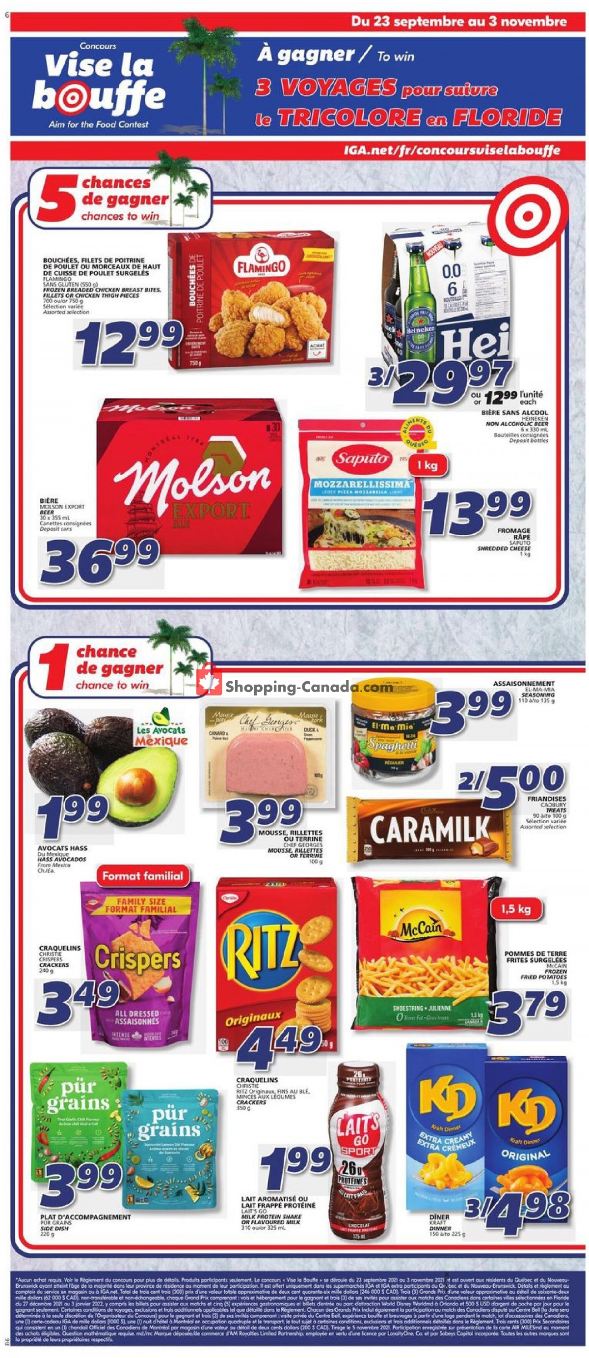 IGA Extra flyer from Thursday October 14, 2021 to Wednesday October 20, 2021 - page 12