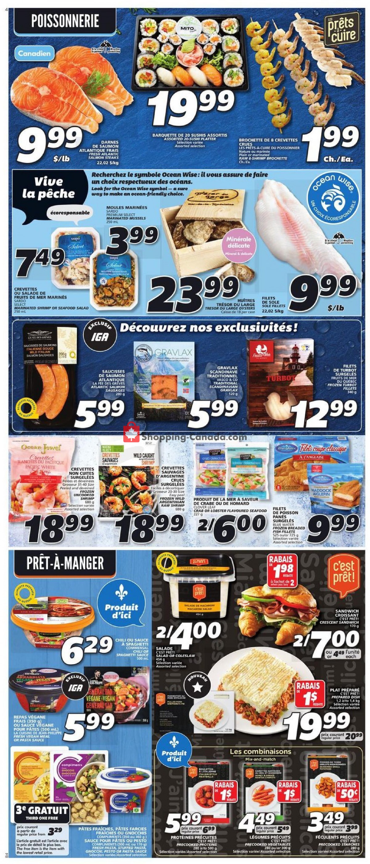 IGA Extra flyer from Thursday October 14, 2021 to Wednesday October 20, 2021 - page 9