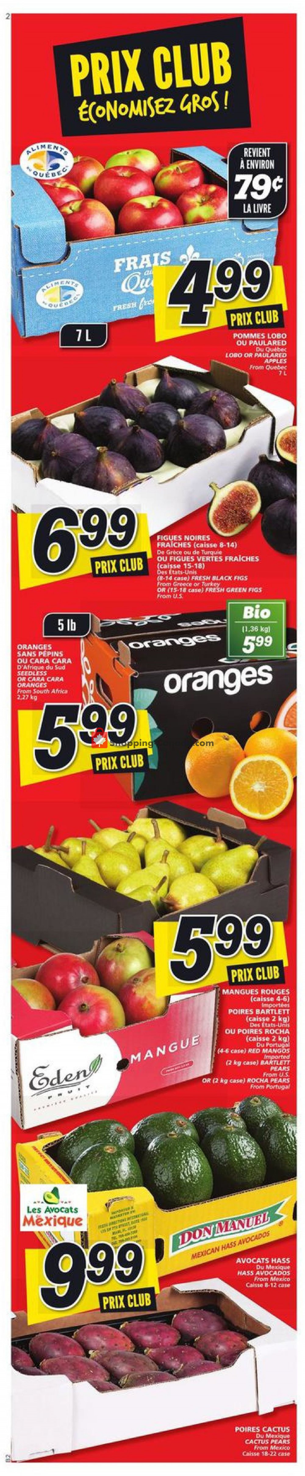 IGA Extra flyer from Thursday September 12, 2019 to Wednesday September 18, 2019 - page 1