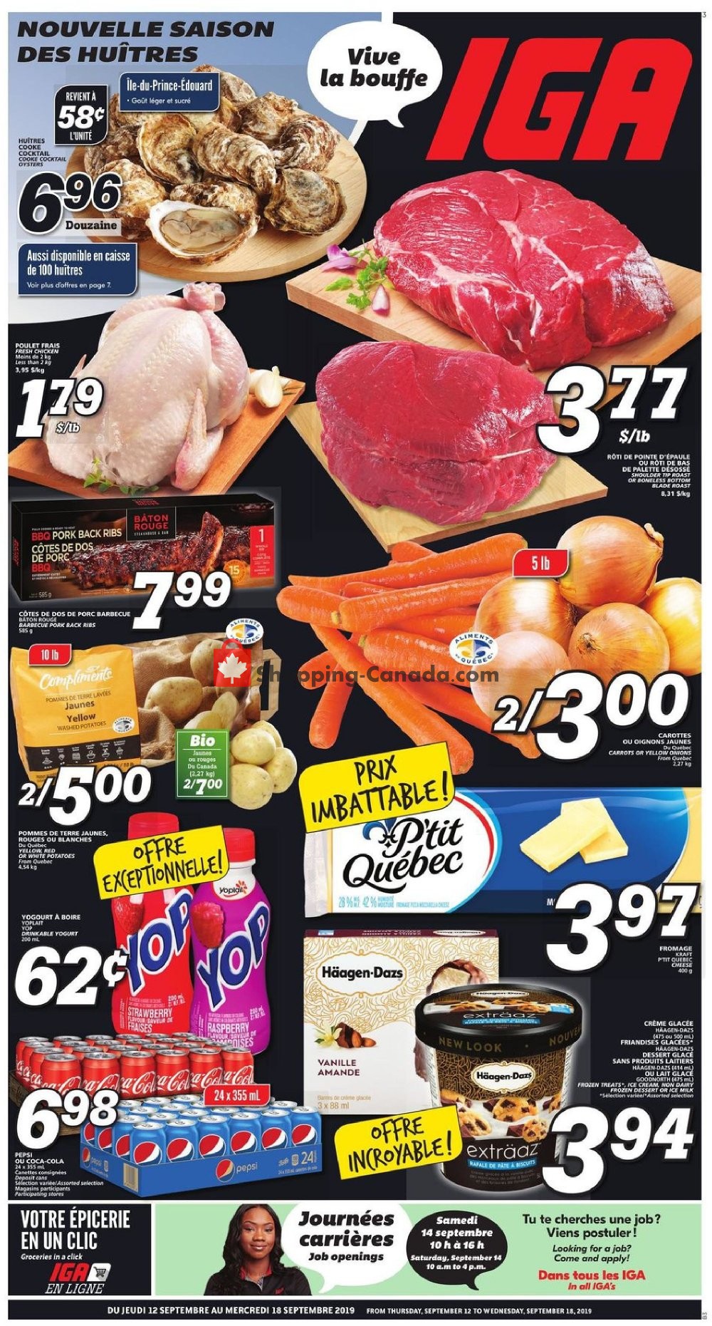IGA Extra flyer from Thursday September 12, 2019 to Wednesday September 18, 2019 - page 2