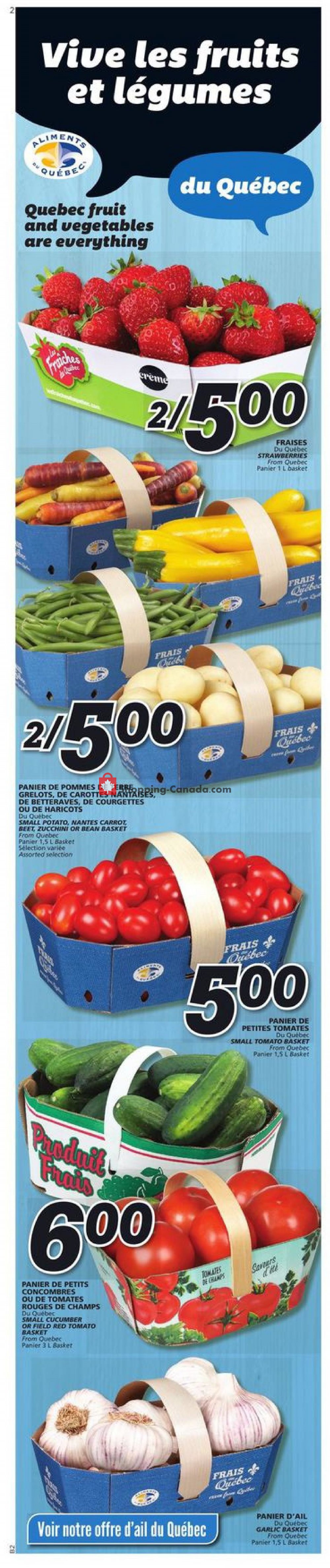 IGA Extra flyer from Thursday August 8, 2019 to Wednesday August 14, 2019 - page 1