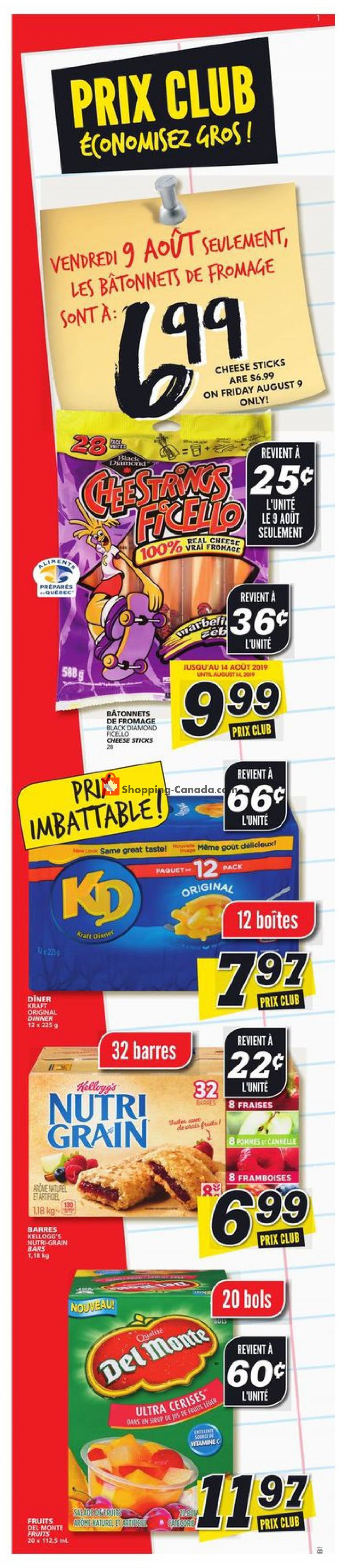 IGA Extra flyer from Thursday August 8, 2019 to Wednesday August 14, 2019 - page 3