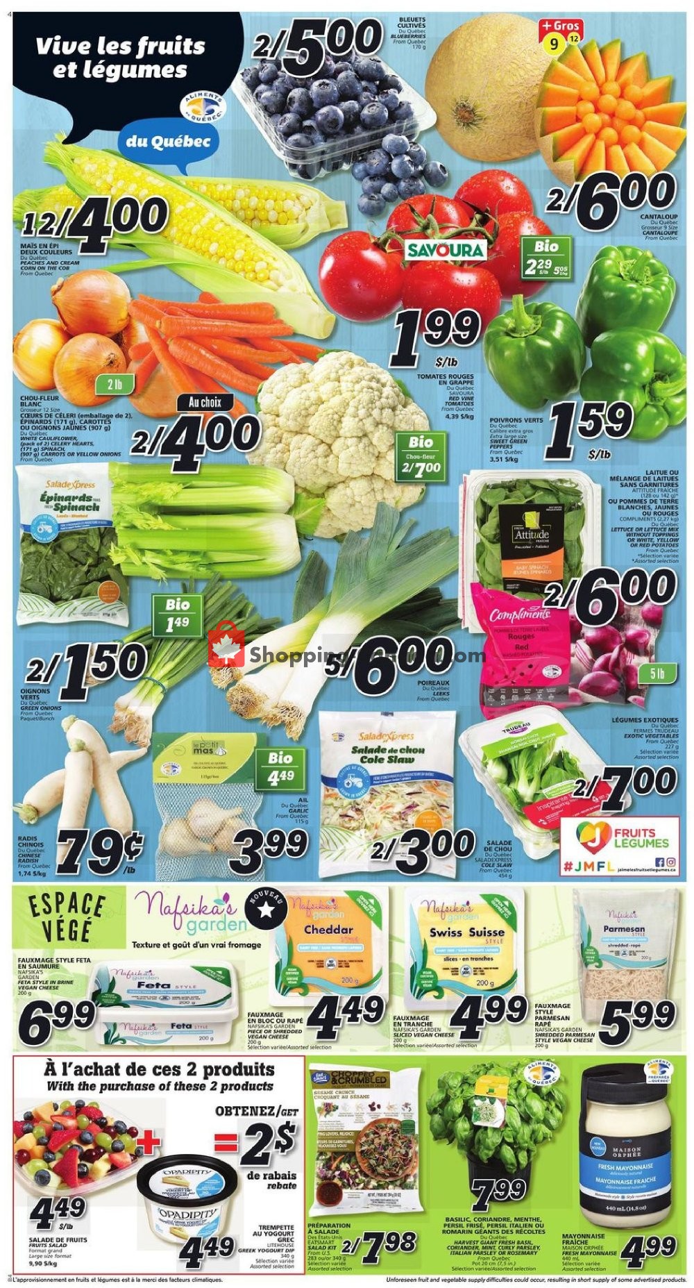 IGA Extra flyer from Thursday August 8, 2019 to Wednesday August 14, 2019 - page 4