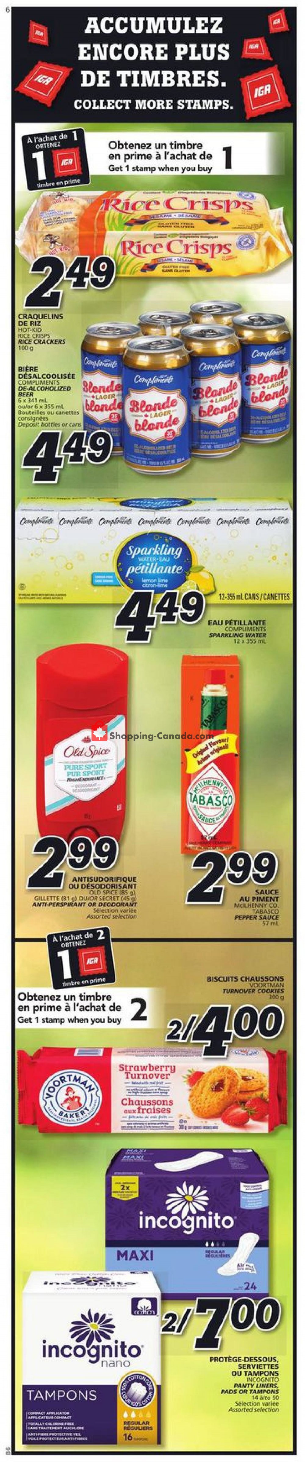 IGA Extra flyer from Thursday August 8, 2019 to Wednesday August 14, 2019 - page 6