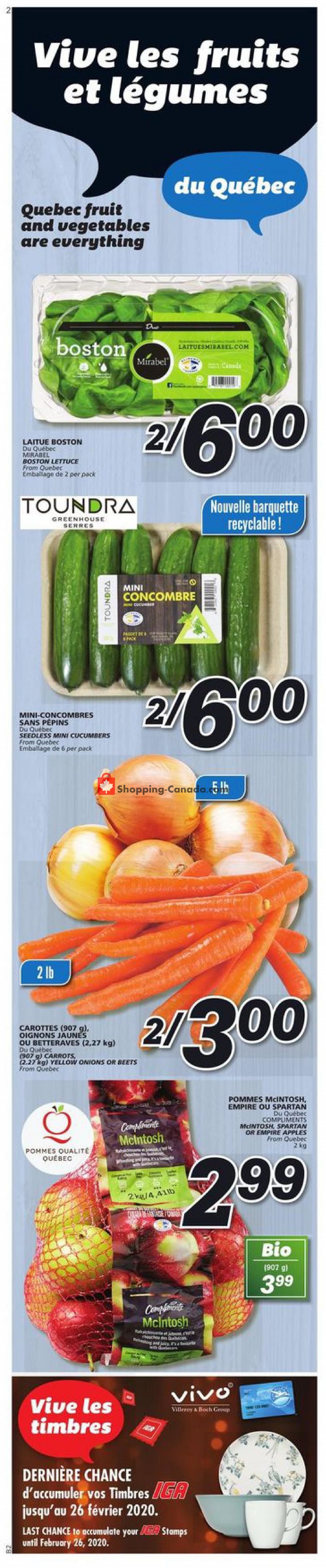 IGA Extra flyer from Thursday February 6, 2020 to Wednesday February 12, 2020 - page 5