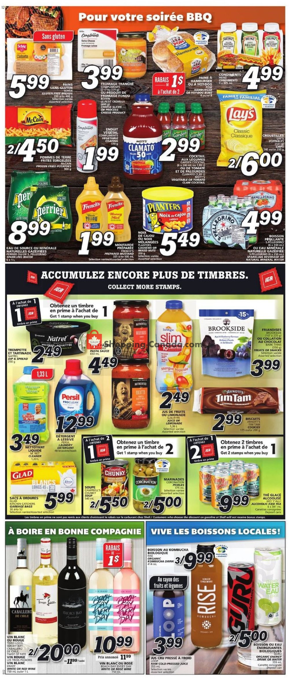IGA Extra flyer from Thursday July 11, 2019 to Wednesday July 17, 2019 - page 12