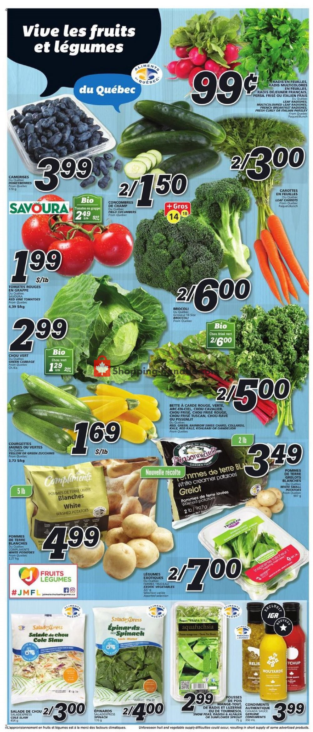 IGA Extra flyer from Thursday July 11, 2019 to Wednesday July 17, 2019 - page 4