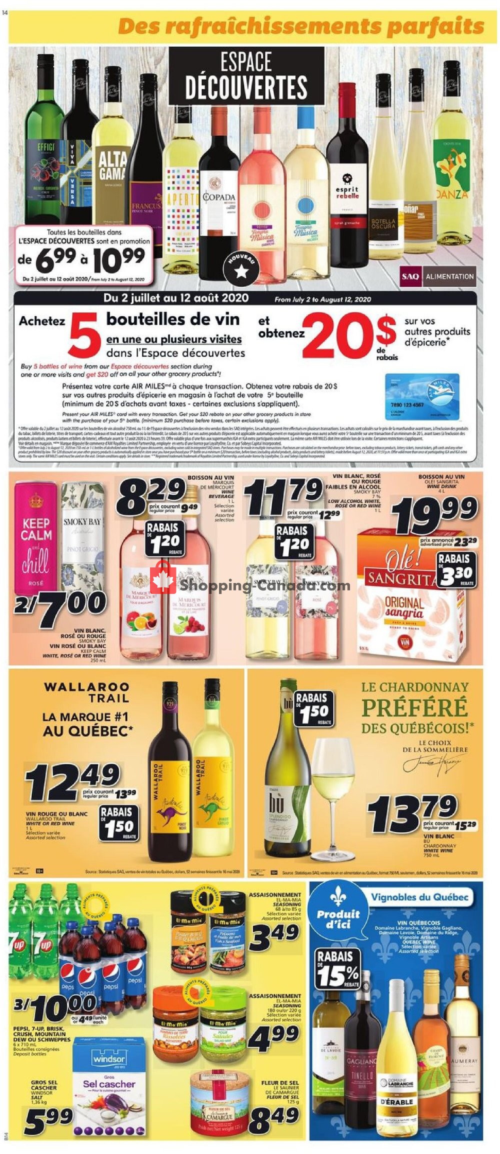 IGA Extra flyer from Thursday July 2, 2020 to Wednesday July 8, 2020 - page 10