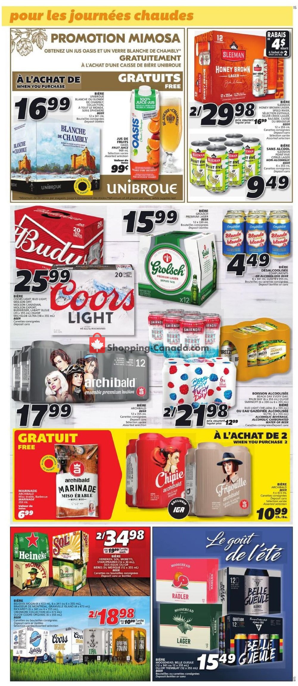 IGA Extra flyer from Thursday July 2, 2020 to Wednesday July 8, 2020 - page 11