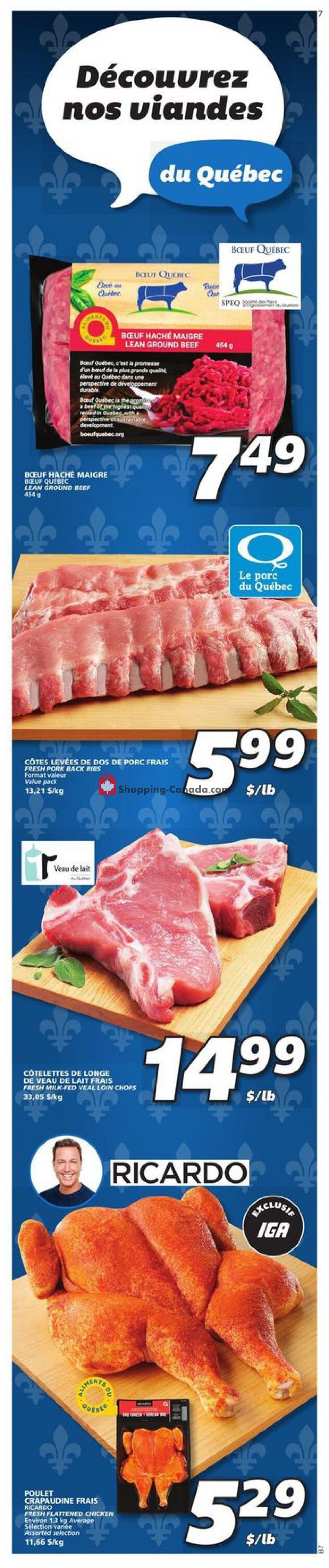 IGA Extra flyer from Thursday July 30, 2020 to Wednesday August 5, 2020 - page 11