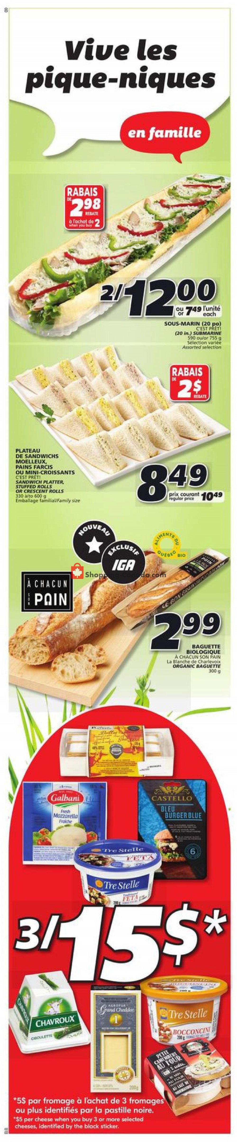 IGA Extra flyer from Thursday July 30, 2020 to Wednesday August 5, 2020 - page 12