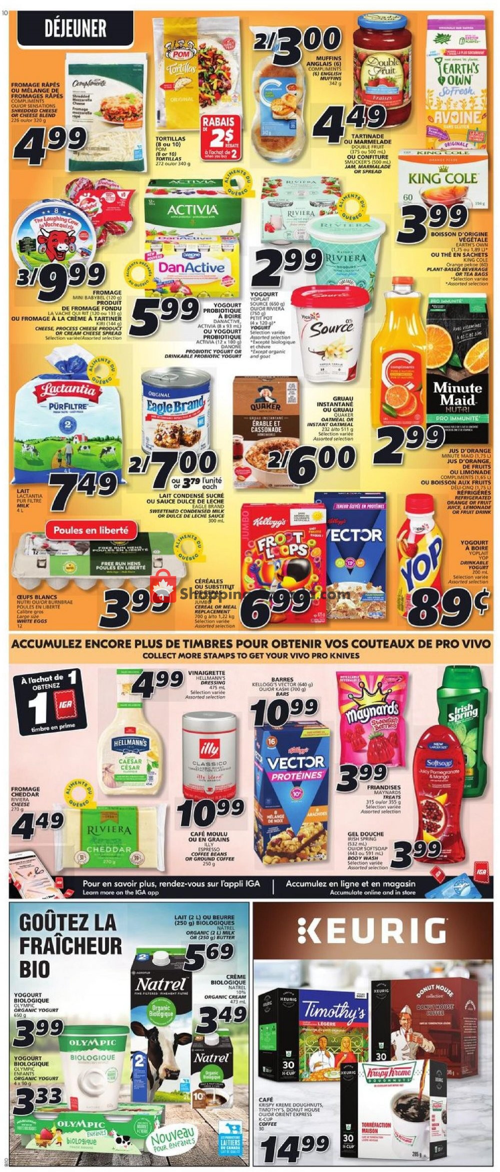 IGA Extra flyer from Thursday July 30, 2020 to Wednesday August 5, 2020 - page 14