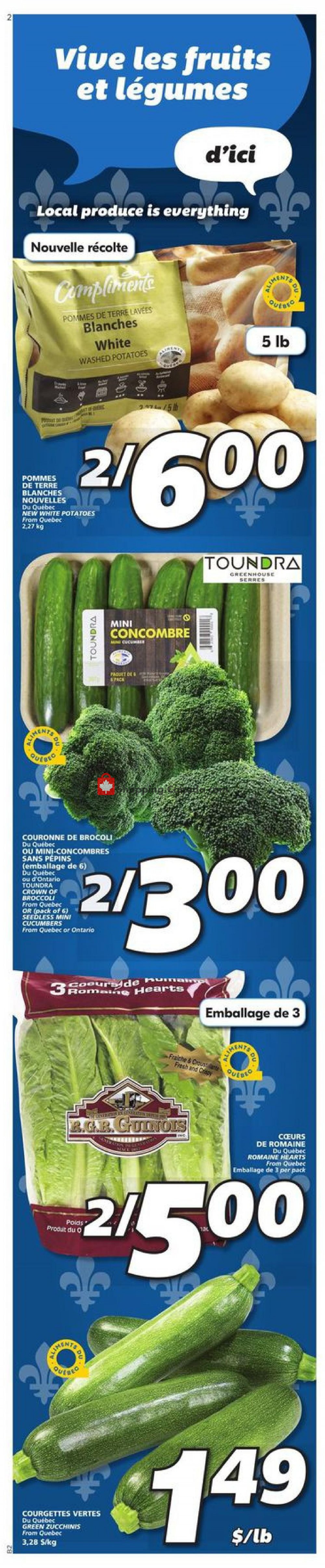 IGA Extra flyer from Thursday July 9, 2020 to Wednesday July 15, 2020 - page 1