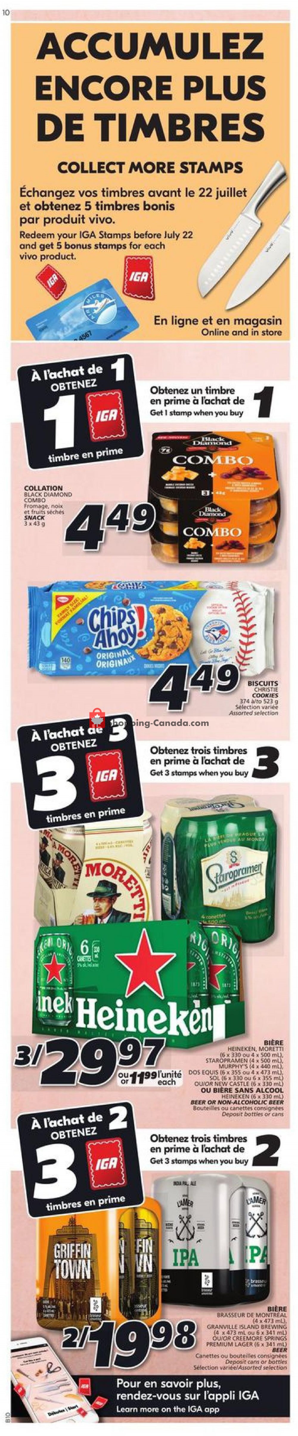 IGA Extra flyer from Thursday July 9, 2020 to Wednesday July 15, 2020 - page 10