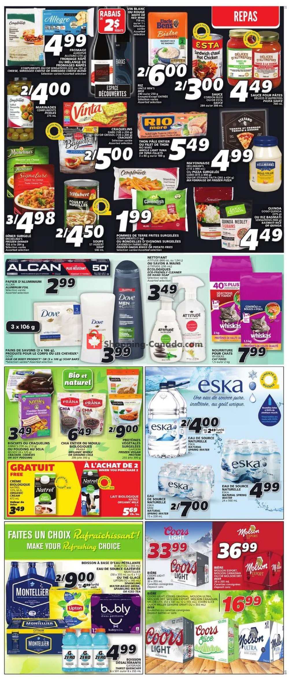 IGA Extra flyer from Thursday July 9, 2020 to Wednesday July 15, 2020 - page 11
