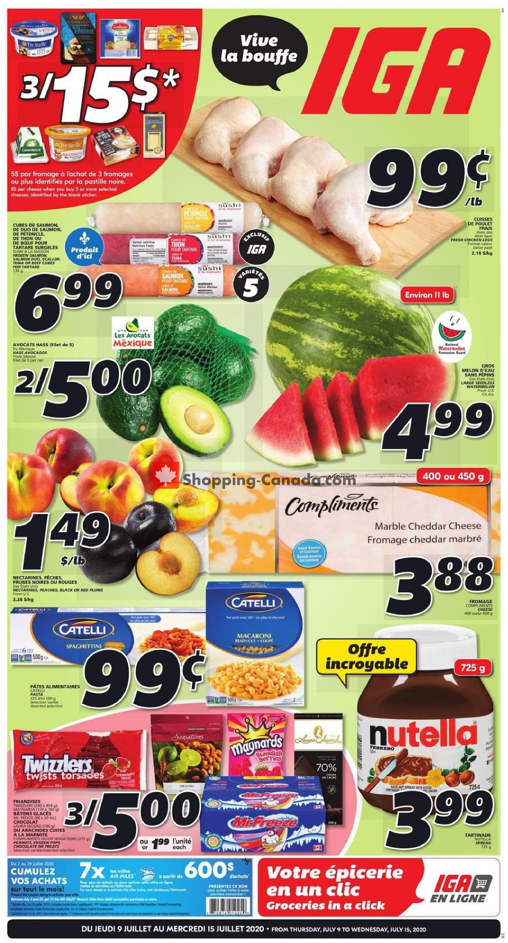 IGA Extra flyer from Thursday July 9, 2020 to Wednesday July 15, 2020 - page 3