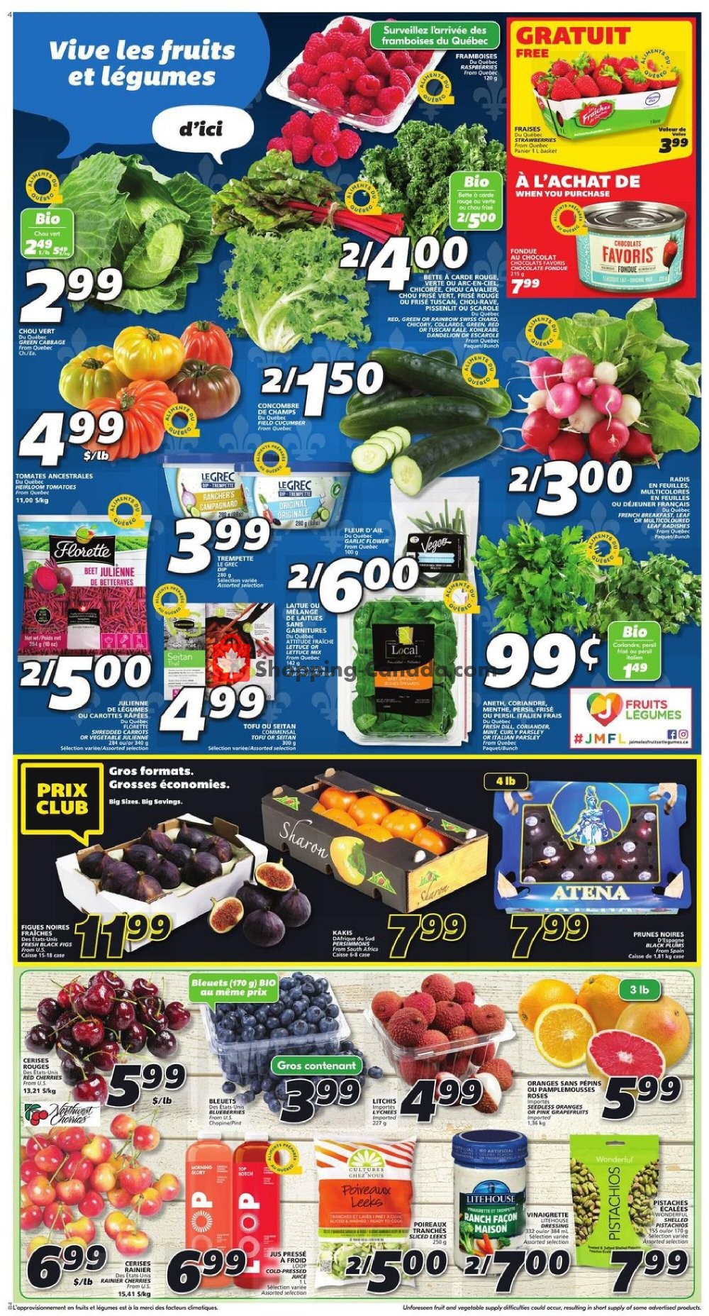 IGA Extra flyer from Thursday July 9, 2020 to Wednesday July 15, 2020 - page 4