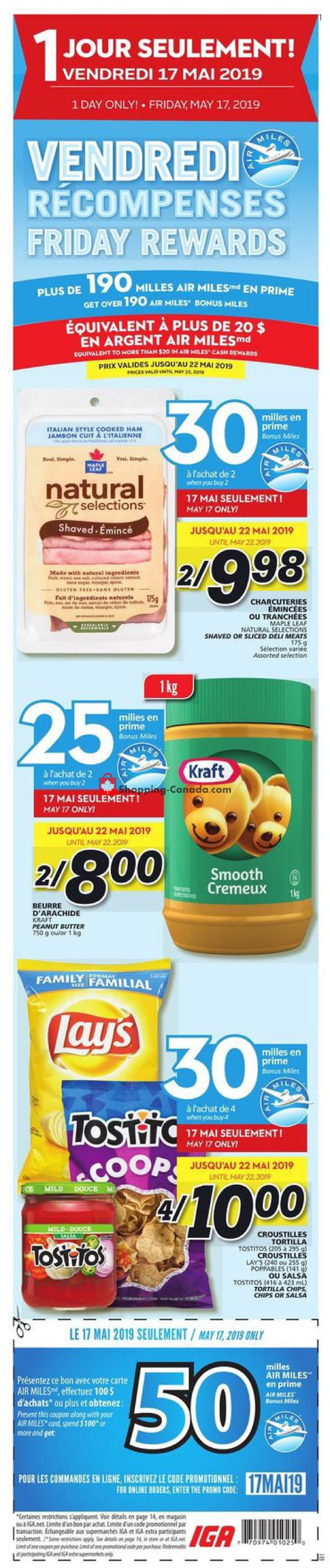 IGA Extra flyer from Thursday May 16, 2019 to Wednesday May 22, 2019 - page 2