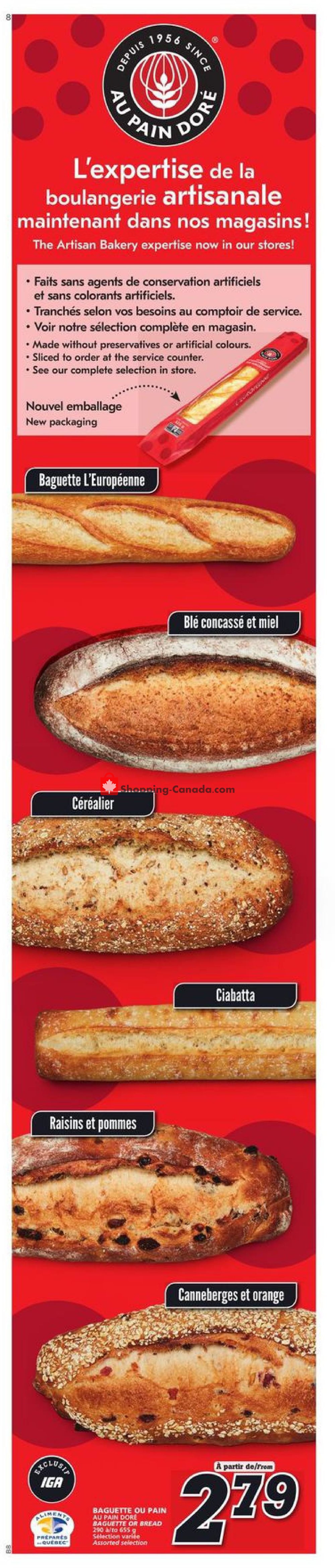 IGA Extra flyer from Thursday May 16, 2019 to Wednesday May 22, 2019 - page 8