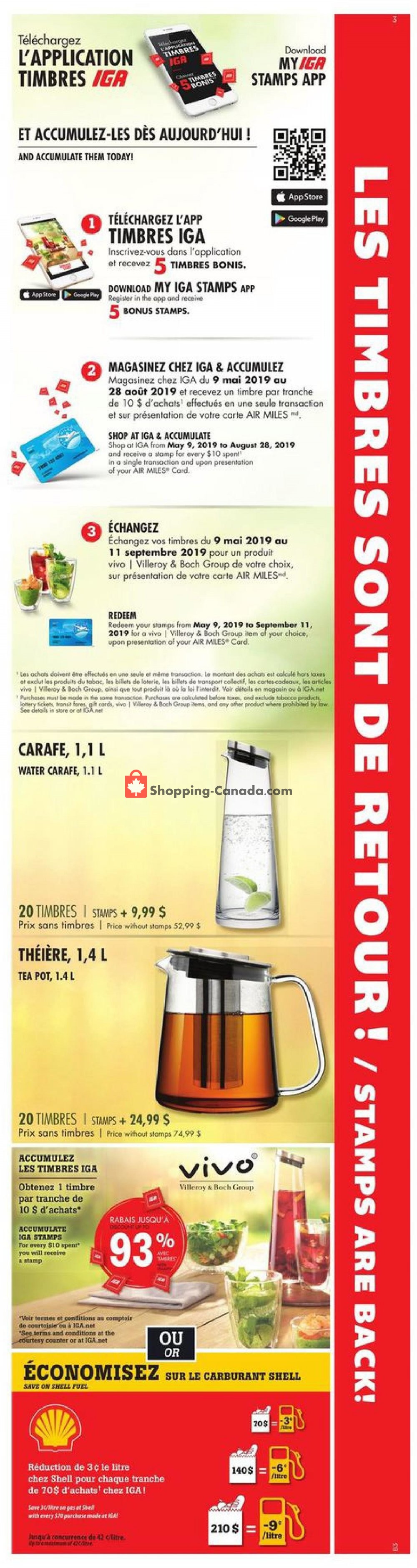 IGA Extra flyer from Thursday May 9, 2019 to Wednesday May 15, 2019 - page 4