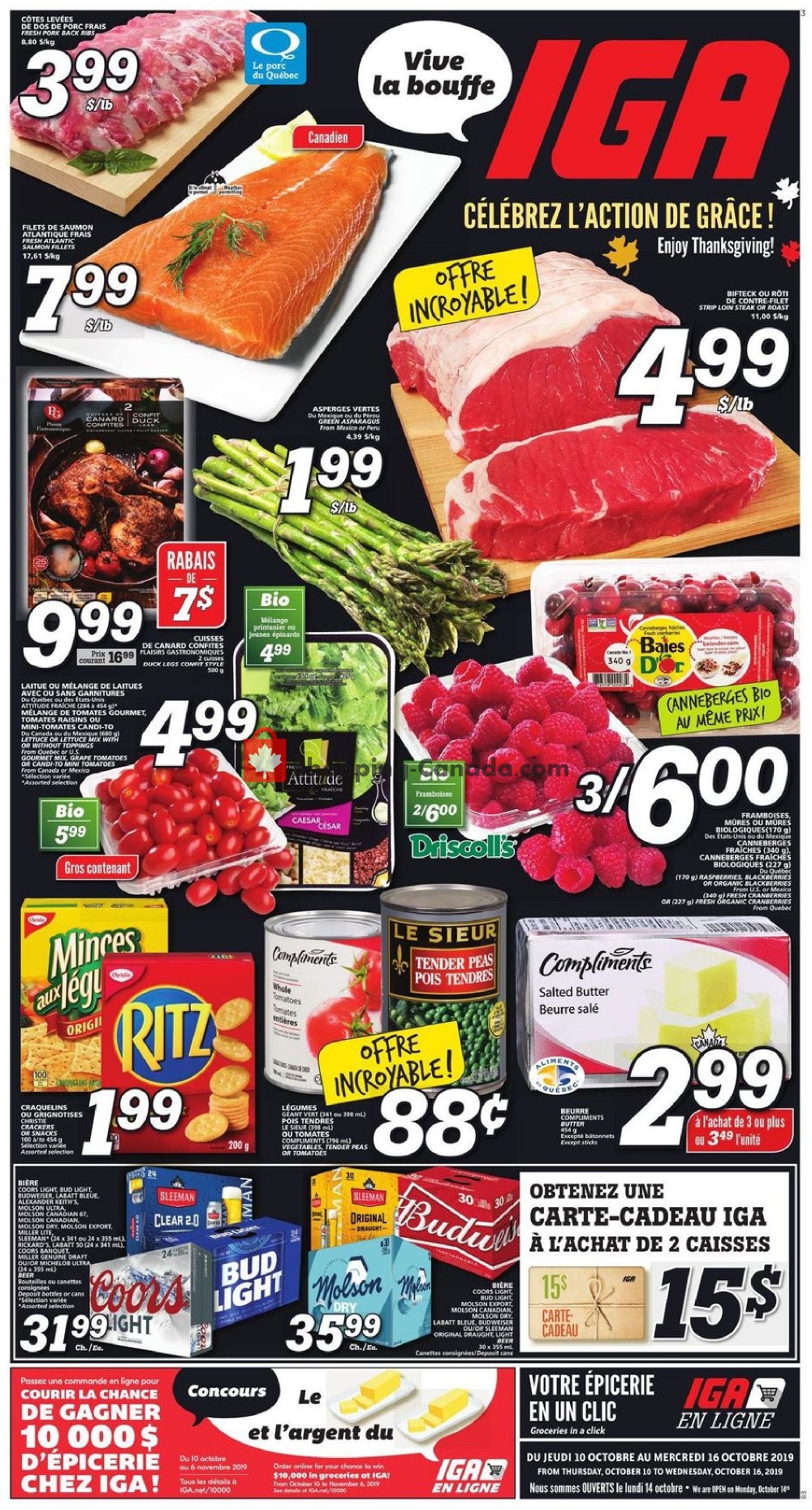IGA Extra flyer from Thursday October 10, 2019 to Wednesday October 16, 2019 - page 4
