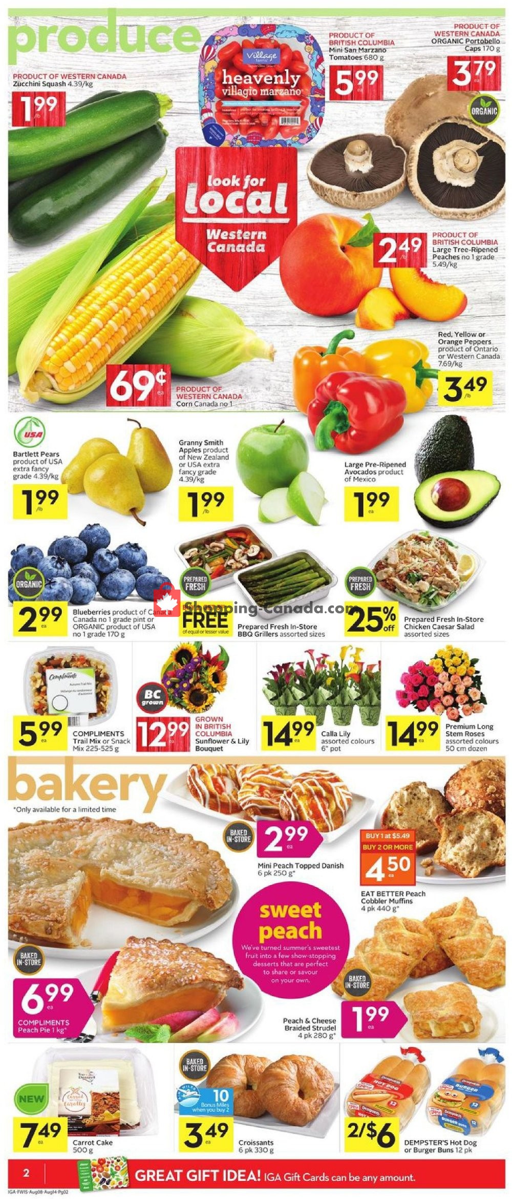 IGA Extra flyer from Thursday August 8, 2019 to Wednesday August 14, 2019 - page 2