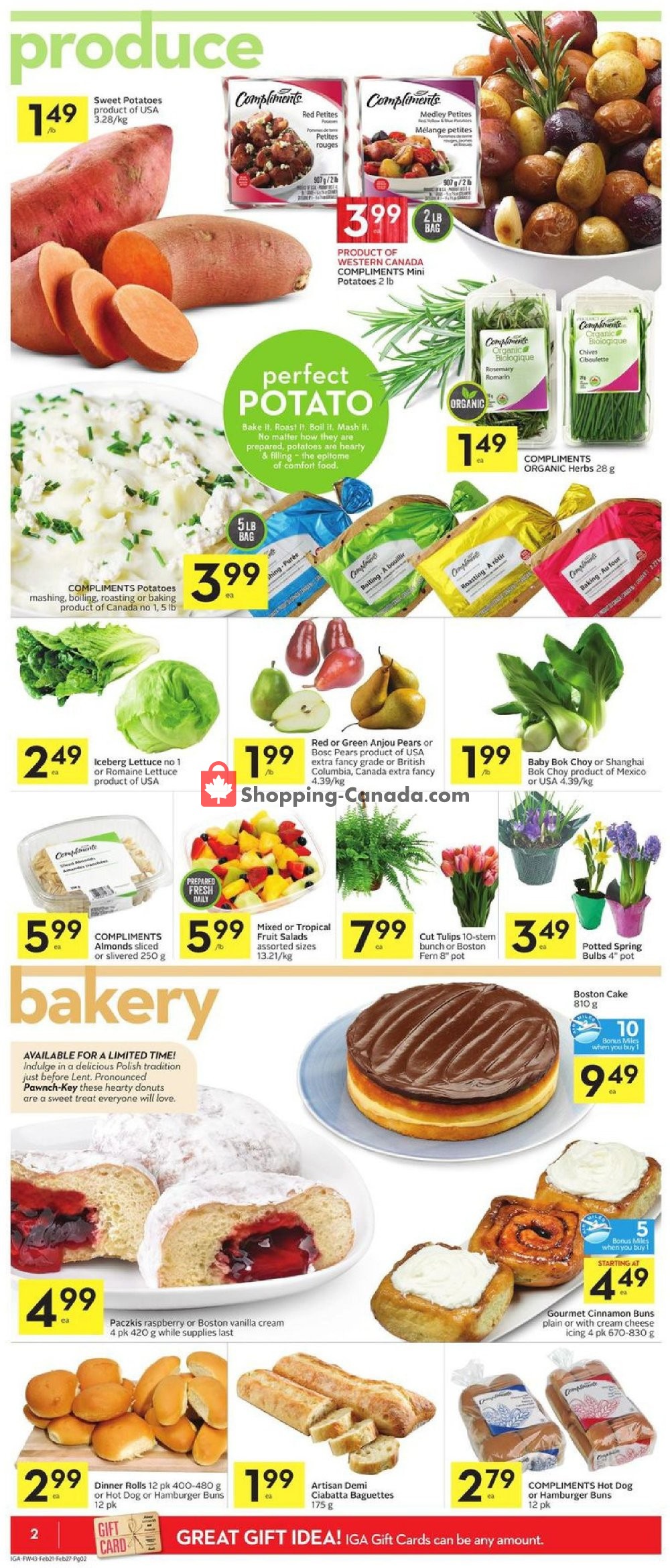 IGA Extra flyer from Thursday February 21, 2019 to Wednesday February 27, 2019 - page 2