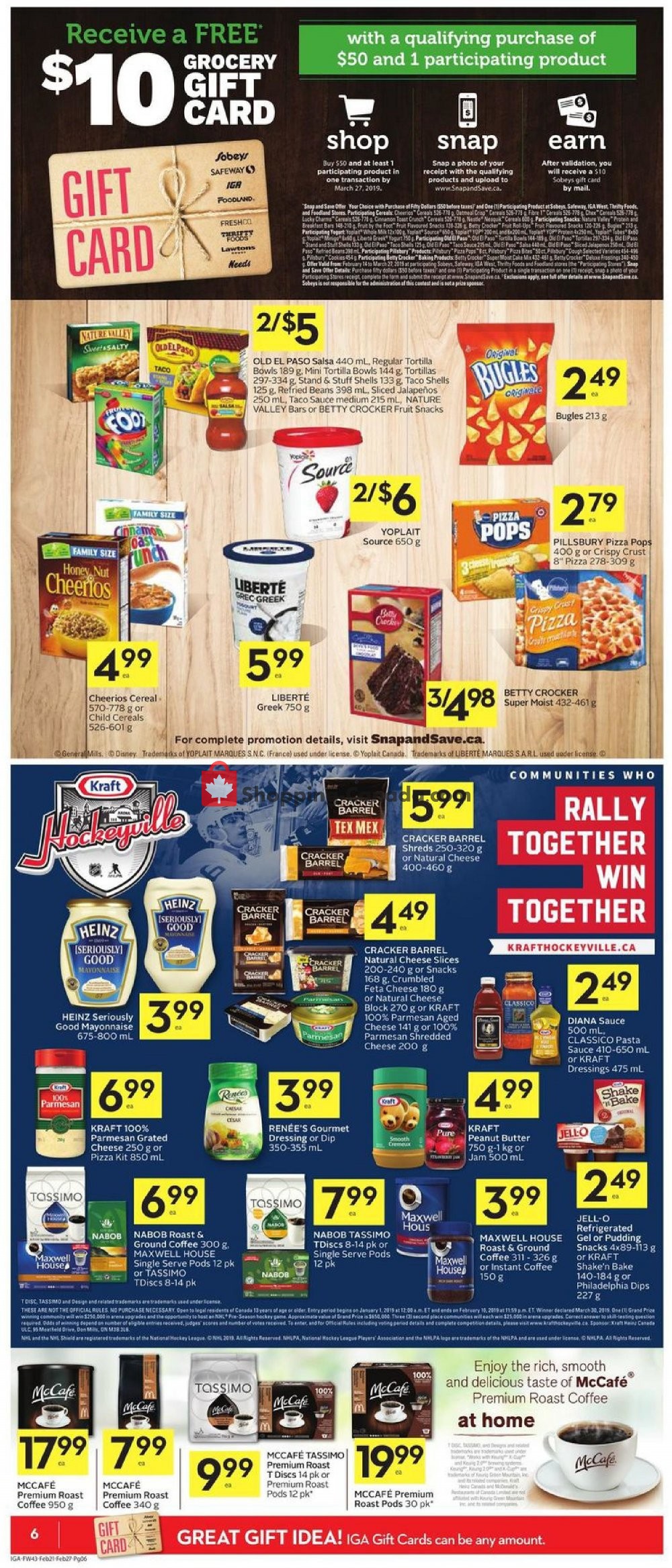 IGA Extra flyer from Thursday February 21, 2019 to Wednesday February 27, 2019 - page 6