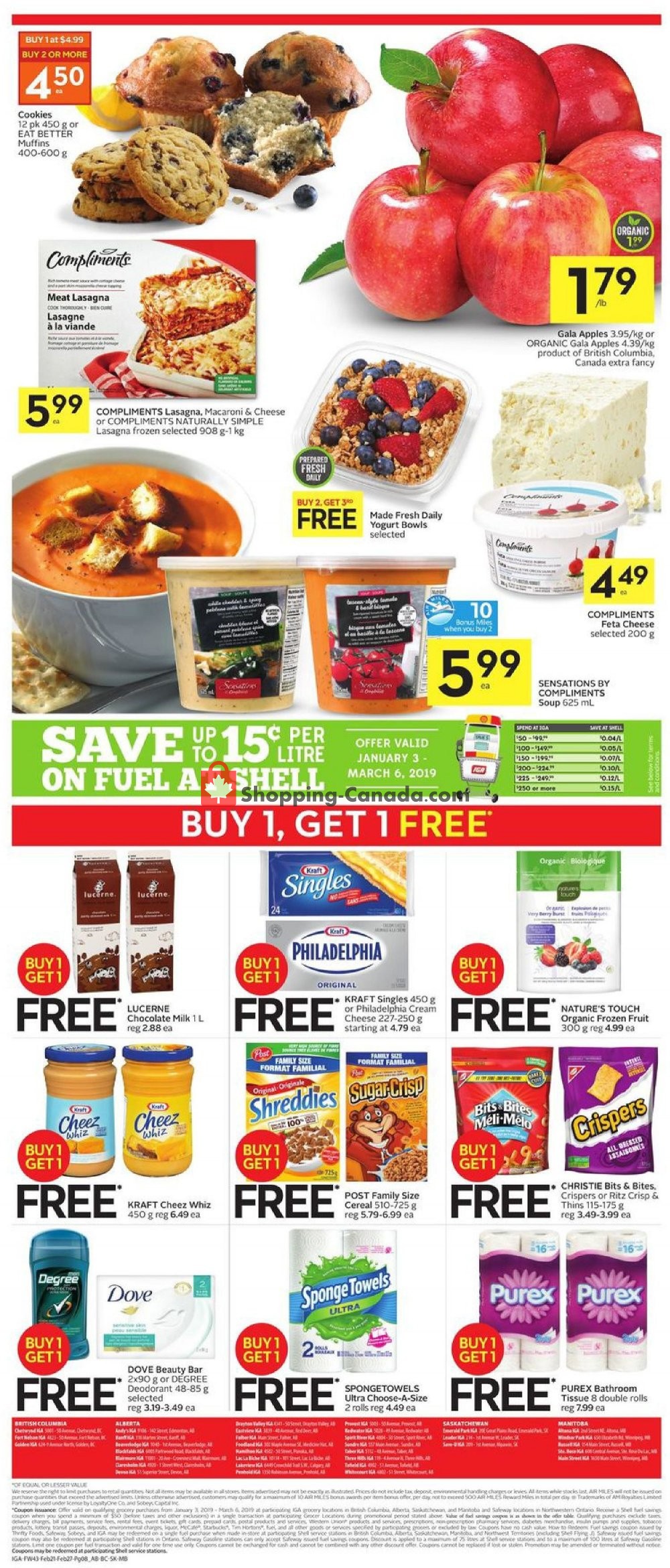 IGA Extra flyer from Thursday February 21, 2019 to Wednesday February 27, 2019 - page 8