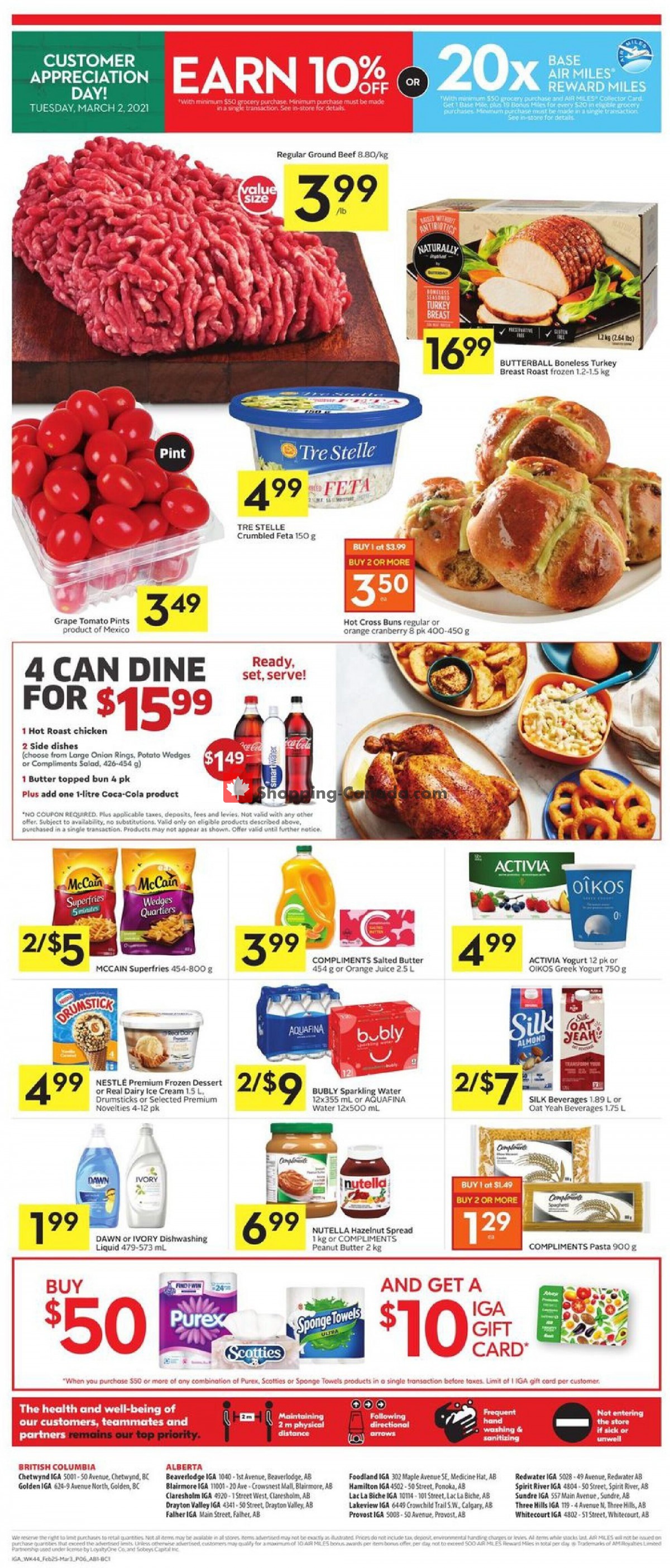 IGA Extra flyer from Thursday February 25, 2021 to Wednesday March 3, 2021 - page 11