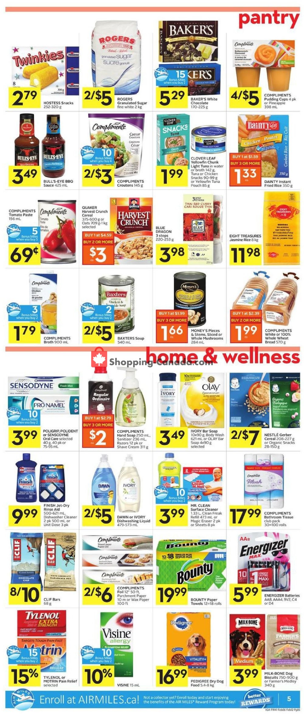 IGA Extra flyer from Thursday February 6, 2020 to Wednesday February 12, 2020 - page 9
