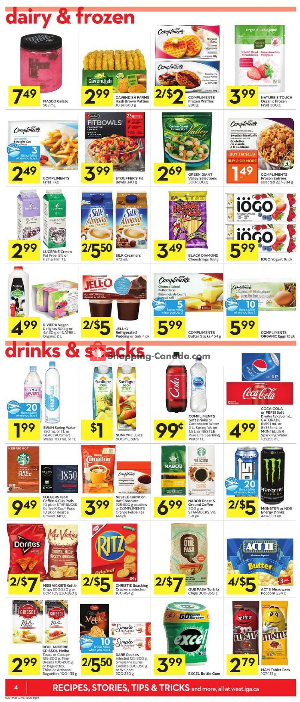 IGA Extra flyer from Thursday January 16, 2020 to Wednesday January 22, 2020 - page 7