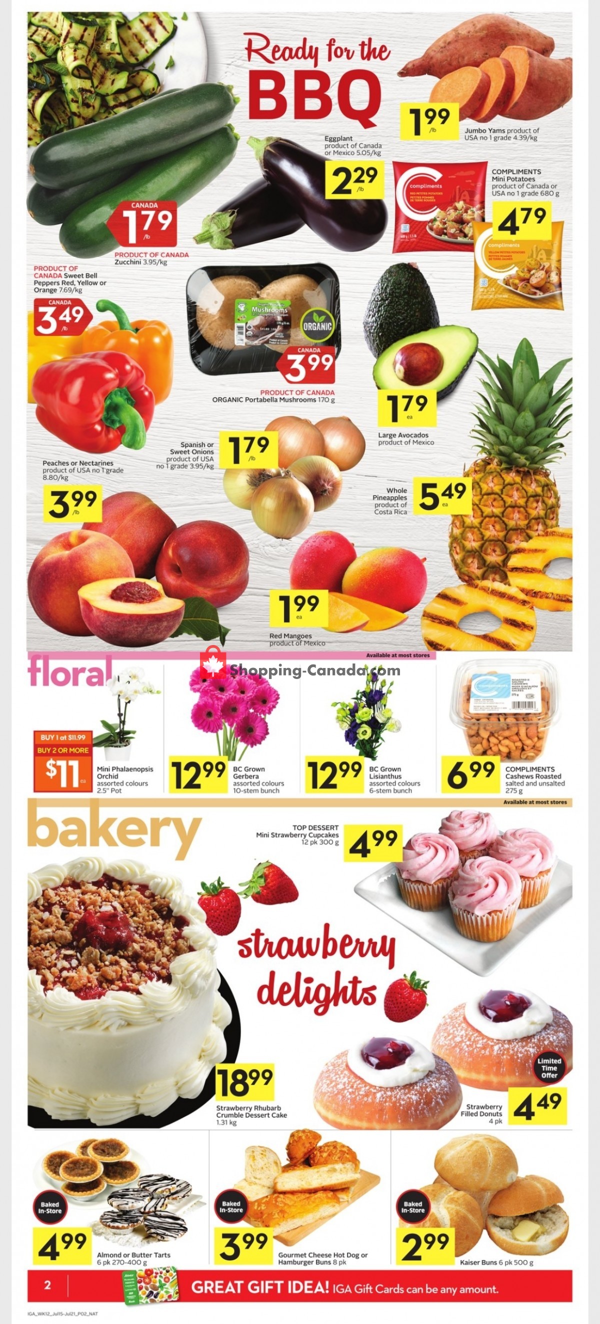 IGA Extra flyer from Thursday July 15, 2021 to Wednesday July 21, 2021 - page 2