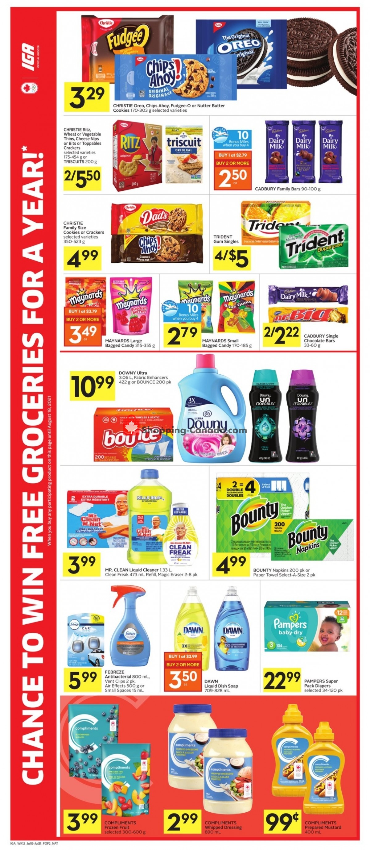 IGA Extra flyer from Thursday July 15, 2021 to Wednesday July 21, 2021 - page 4