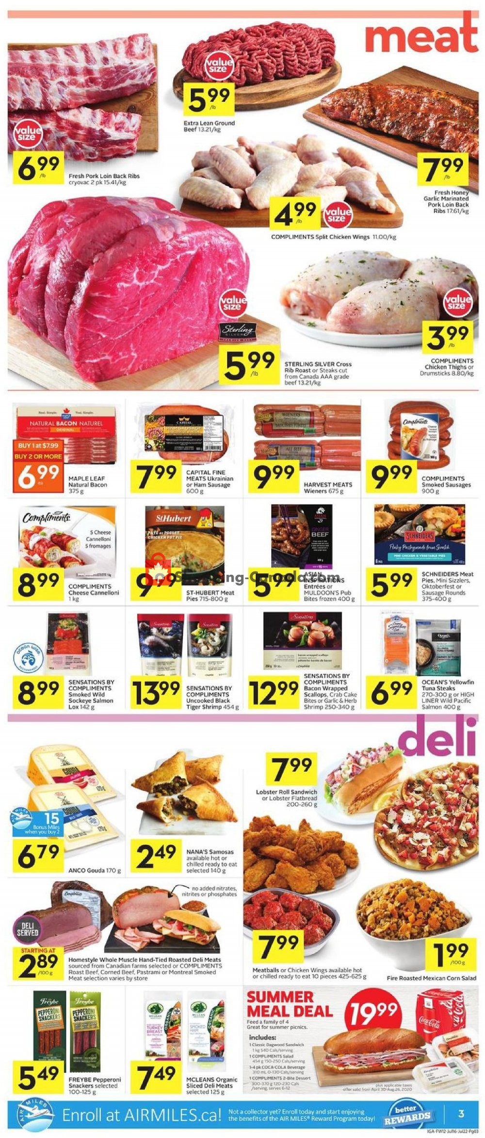 IGA Extra flyer from Thursday July 16, 2020 to Wednesday July 22, 2020 - page 3